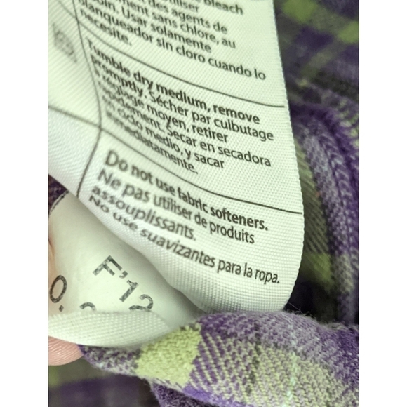 Carhartt 100% Cotton Button Down Plaid Shirt - Picture 5 of 6